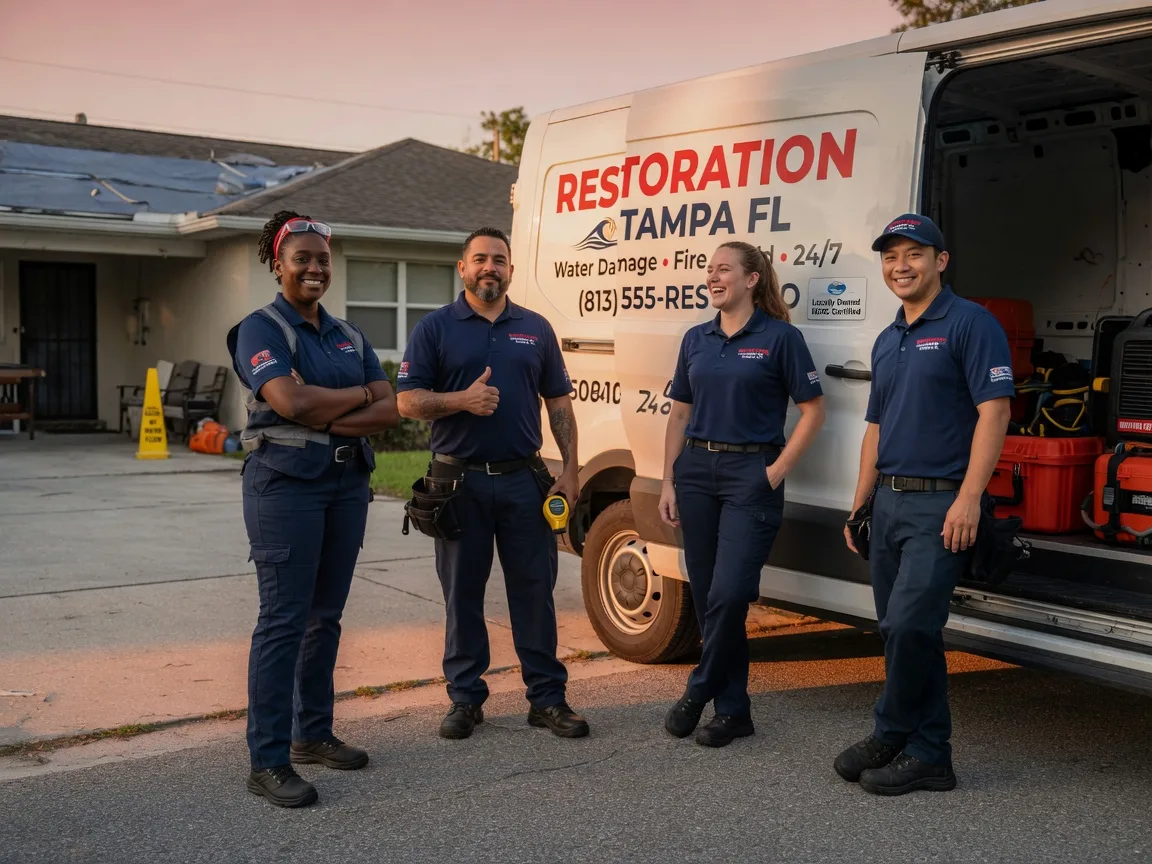 Water Damage Restoration company in Muenster, TX